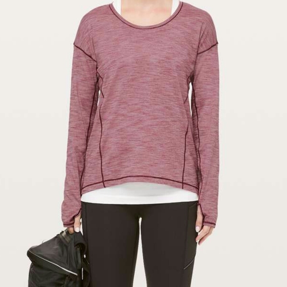 Lululemon Sweat Embrace Long Sleeve W 